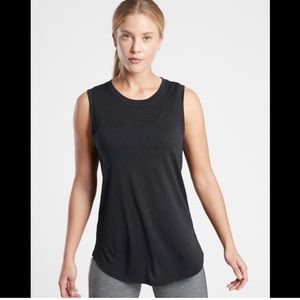 Athleta Black Breezy Tank, XL
